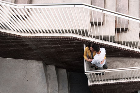 unique perspective of couple