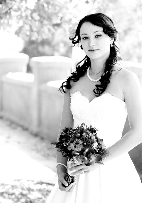 bridal portrait