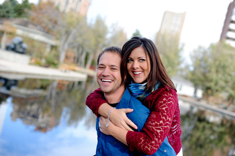 candid_engagement_photographer023 well iite photograph of couple in front of lake