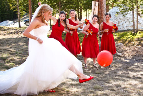 fun event at wedding
