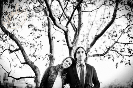 natural engagement photographs